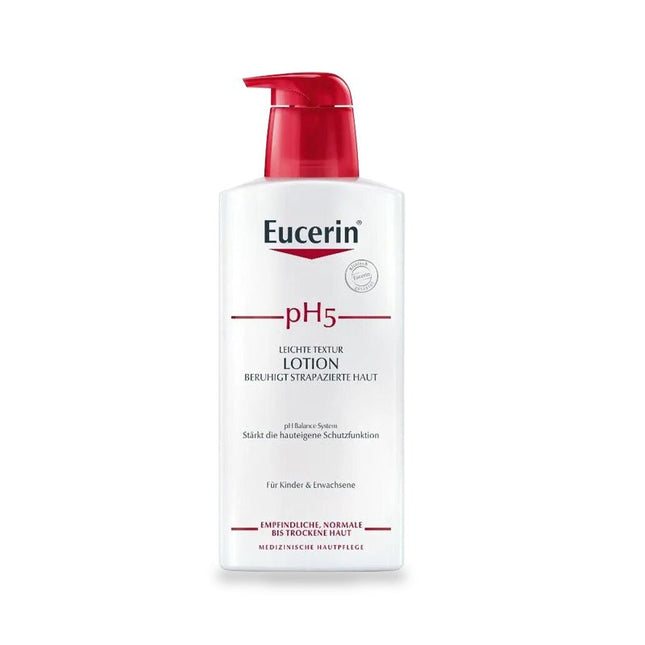 Eucerin pH5 Leichte Texturlotion.