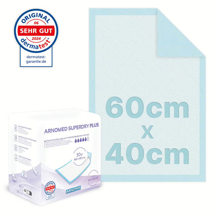 ARNOMED SUPERDRY PLUS Krankenunterlage 60 x 40 cm