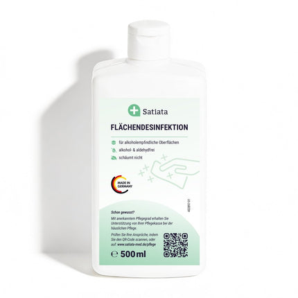 Flächendesinfektion alkoholfrei 500ml (ab 6,66€/l) - kaufen - Satiata