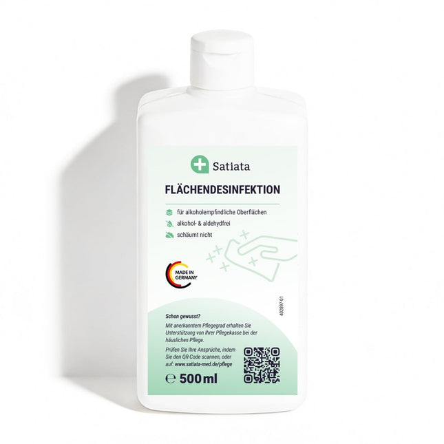 Flächendesinfektion alkoholfrei 500ml (ab 6,66€/l) - kaufen - Satiata