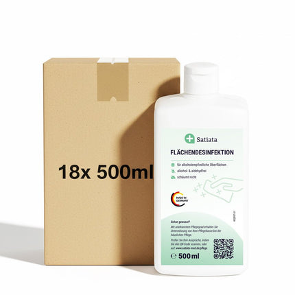 Flächendesinfektion alkoholfrei 500ml (ab 6,66€/l) - kaufen - Satiata
