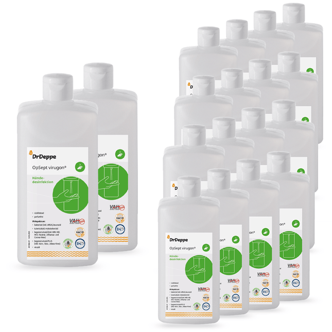 Händedesinfektion 500ml OpSept virugon®(ab 9,17€/l) - kaufen - Satiata Med