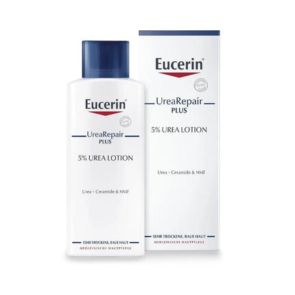 Eucerin UreaRepair PLUS Lotion 5% 250 ml (87,8€/l) - Rehydrationslotion 200 ml.