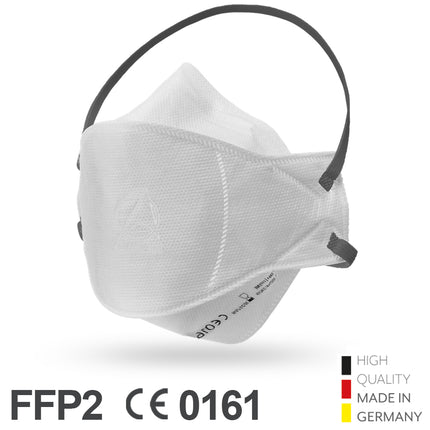 FFP2 Schutzmaske L mit Kopfschlaufen, Fish Typ, Made in Germany - kaufen - Satiata Med