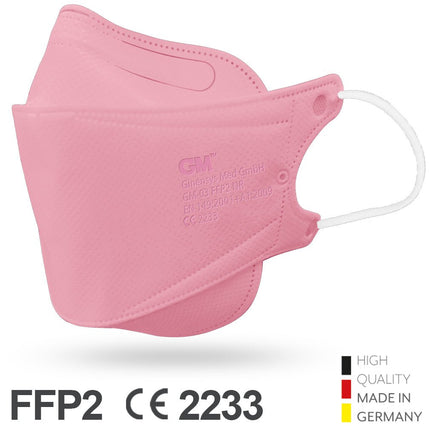 FFP2 Schutzmaske mit Ohrschlaufen, Fish Typ, Made in Germany - kaufen - Satiata Med