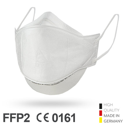 FFP2 Schutzmaske L mit Ohrschlaufen, Fish Typ, Made in Germany - kaufen - Satiata Med