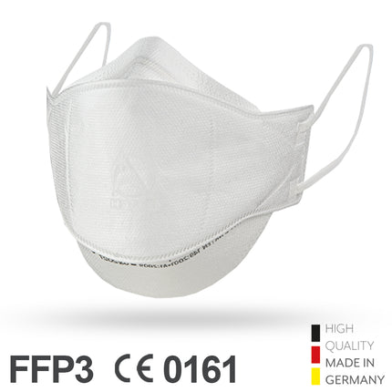 FFP3 Schutzmaske mit Ohrschlaufen, Fish Typ, Made in Germany - kaufen - Satiata Med