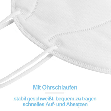 FFP2 Schutzmaske mit Ohrschlaufen, Made in Germany - kaufen - Satiata Med